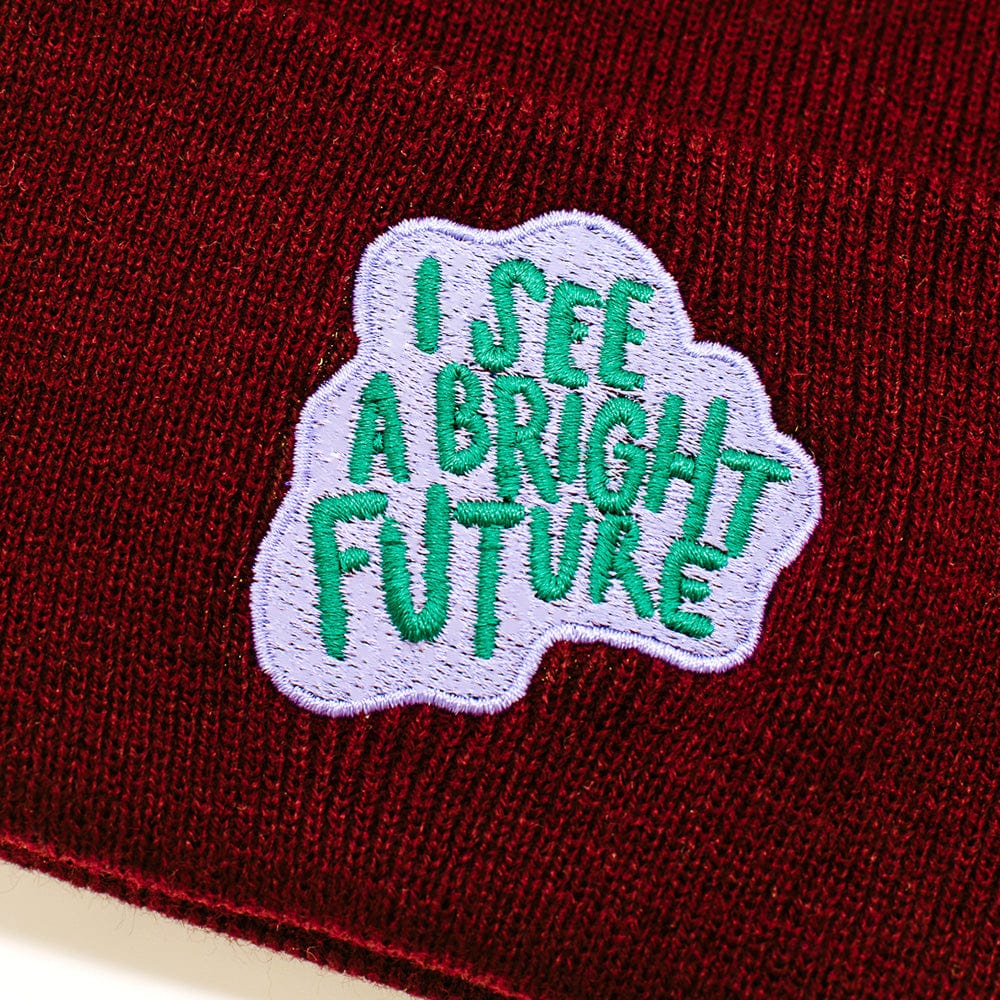 BRIGHT FUTURE Beanie - Plum Jam