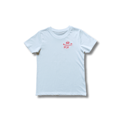 T-Shirt THEO - White / Red